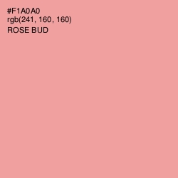 #F1A0A0 - Rose Bud Color Image